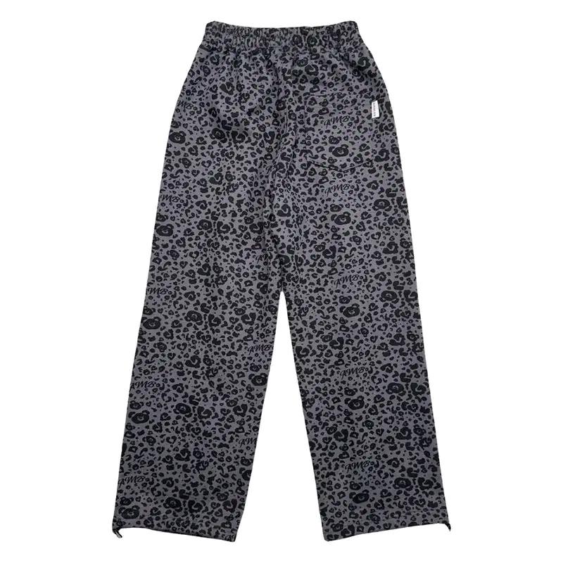AMBLER Heart Bear Leopad Pants S 7