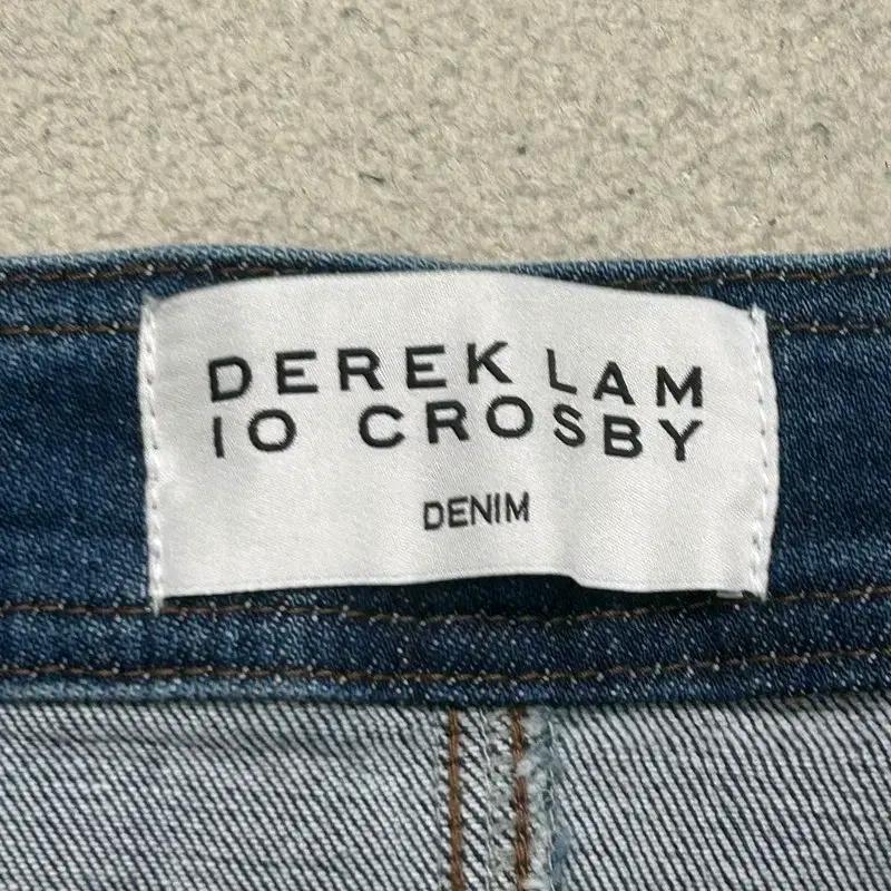 DEREK LAM 크로스비 데님 버튼업 뷔스티에 95 5
