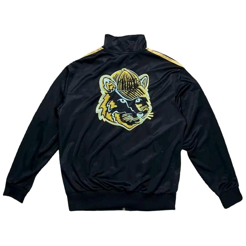 ADIDAS 트랙탑 메종키츠네 커스텀 블랙골드 95 8