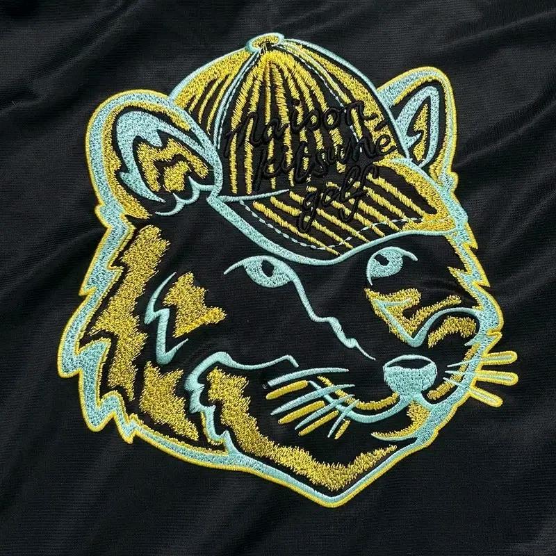 ADIDAS 트랙탑 메종키츠네 커스텀 블랙골드 95 7