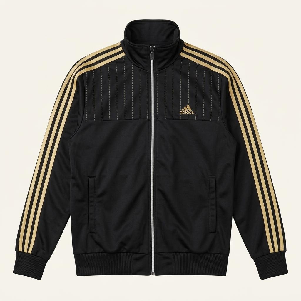 ADIDAS 트랙탑 메종키츠네 커스텀 블랙골드 95