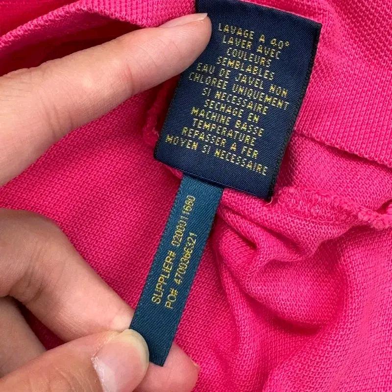 RALPH LAUREN PK 반팔티 핑크 XL/TG 8