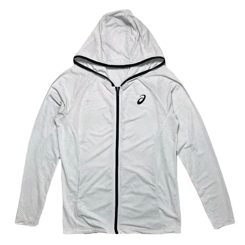 ASICS 메쉬 서머니트집업 화이트 90(S) 2