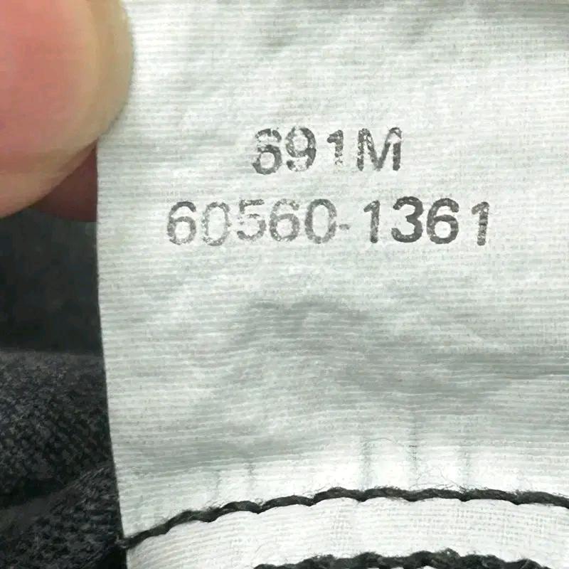 LEVI'S 블랙 데님 셔츠 XL 6