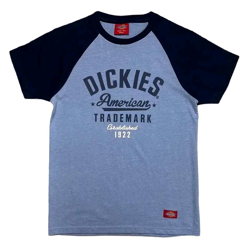 DICKIES 레글런 티셔츠 블루 S 2