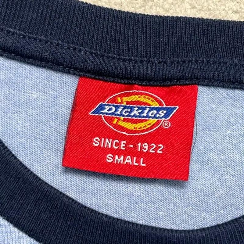 DICKIES 레글런 티셔츠 블루 S 4