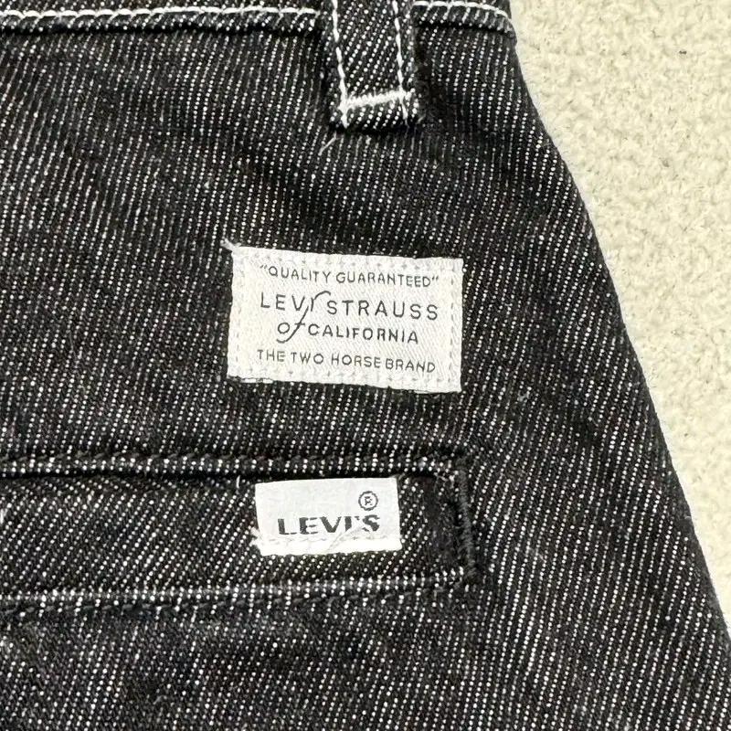 LEVI STRAUSS 프리미엄 블랙 데님 팬츠 8