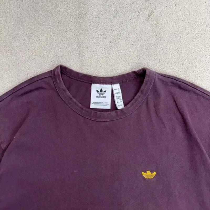 ADIDASxMark Gonzales 반팔 티 버건디 L 6