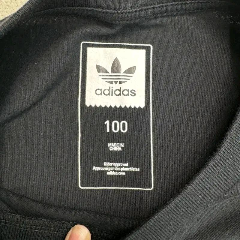 ADIDASxMark Gonzales 빅 로고 반팔 티 L 4