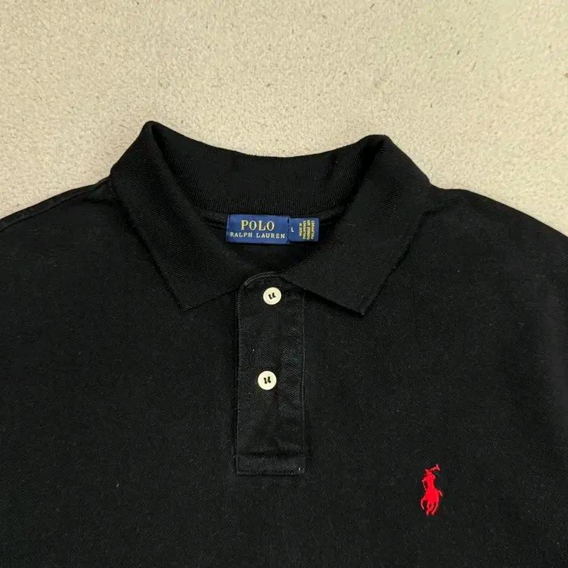 RALPH LAUREN PK 반팔티 블랙 L 7