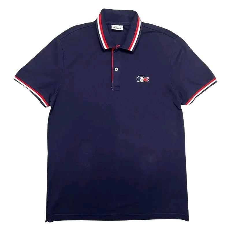 LACOSTE pk 반팔티 네이비 4 2