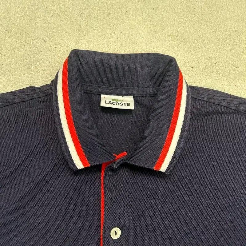 LACOSTE pk 반팔티 네이비 4 6