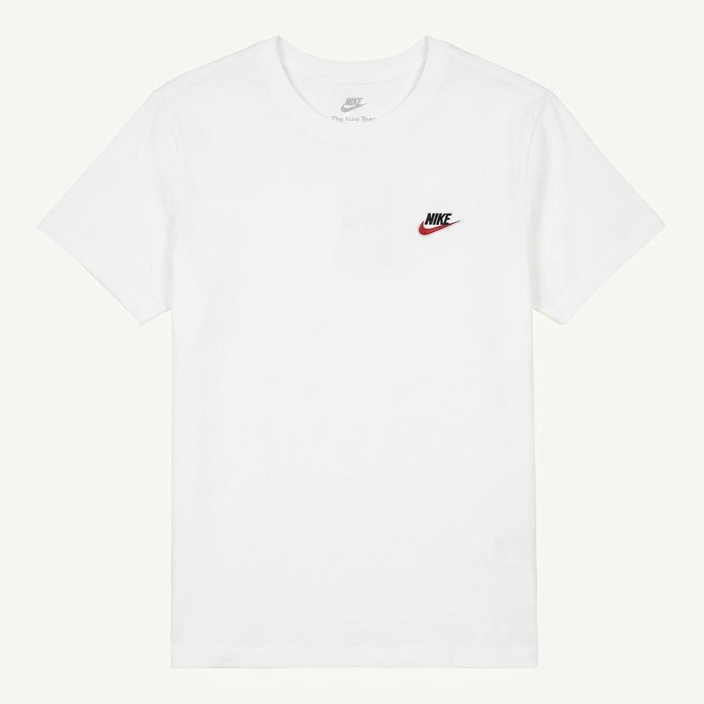 NIKE NSW 클럽 티셔츠 화이트 L 1