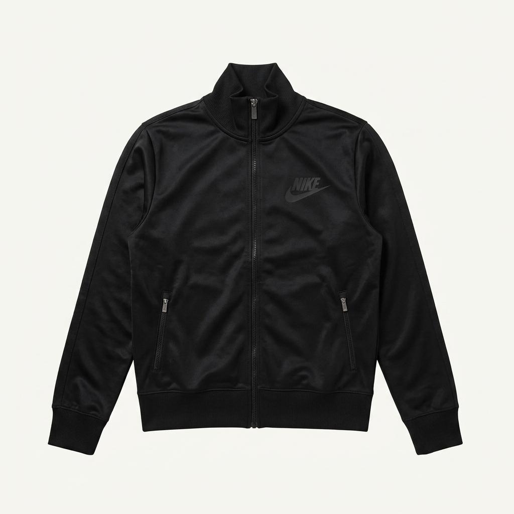 NIKE 올드스쿨 올블랙 트랙탑 L 1