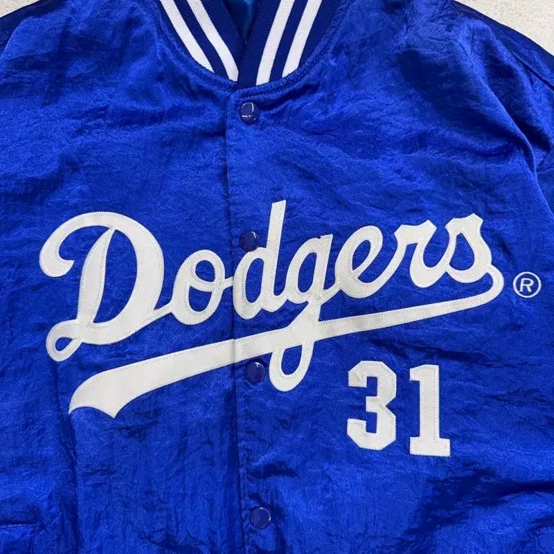 LA DODGERS 31 PIAZZA 바시티 자켓 3