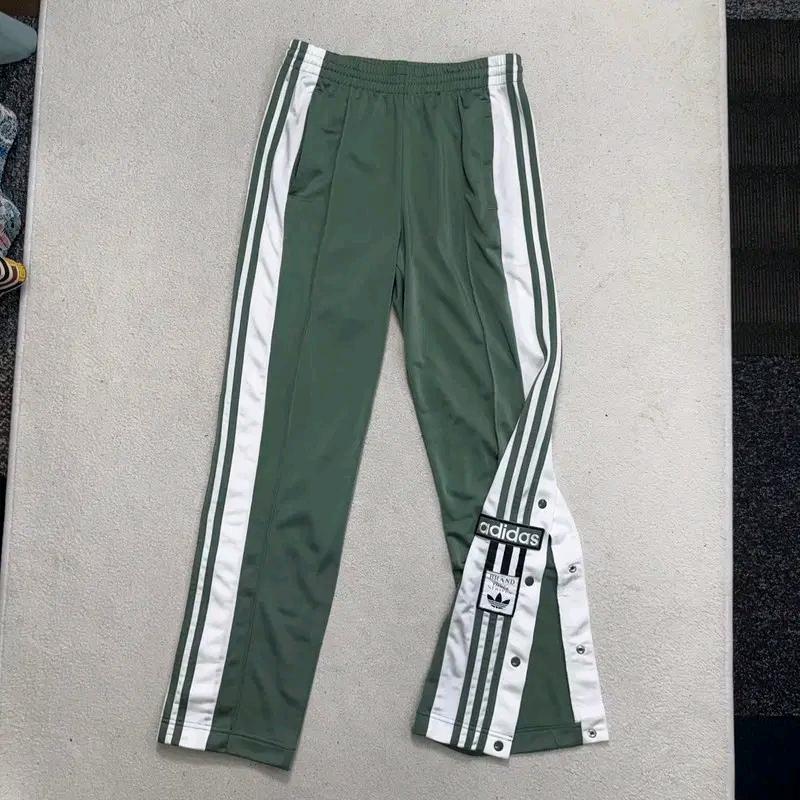 ADIDAS 아디브레이크 트랙 팬츠 그린 XS 5