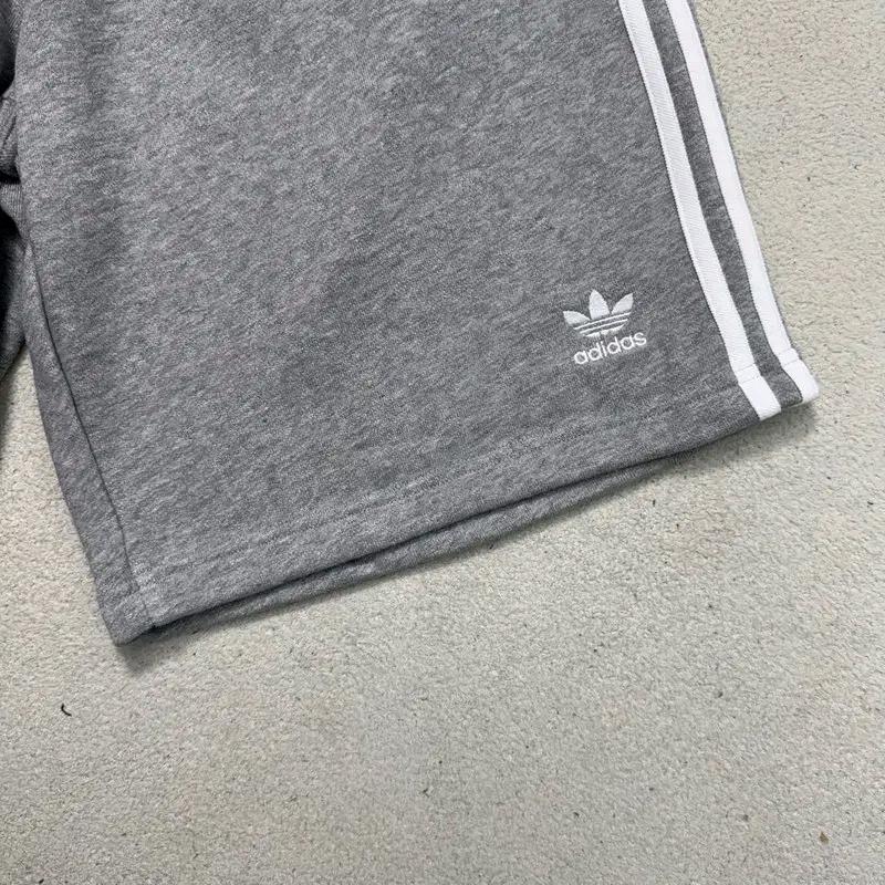 새상품 ADIDAS 오리지널스 3스트라이프 스웻 쇼츠 XL 5