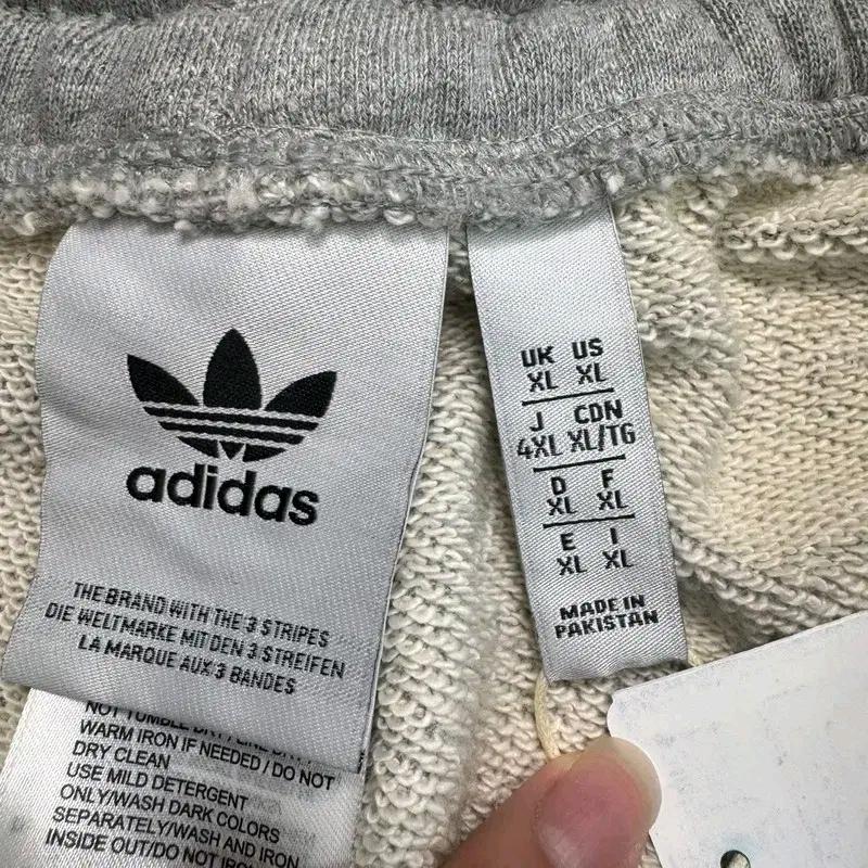 새상품 ADIDAS 오리지널스 3스트라이프 스웻 쇼츠 XL 6
