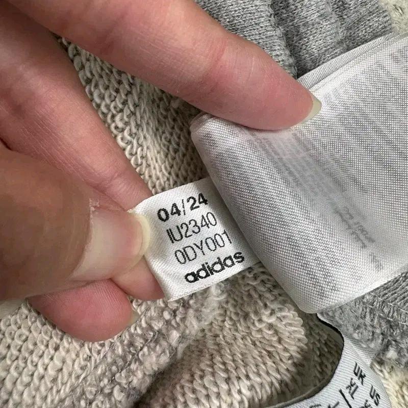 새상품 ADIDAS 오리지널스 3스트라이프 스웻 쇼츠 XL 7