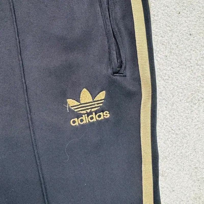 ADIDAS 트레이닝 팬츠 골드 스트라이프 100 3
