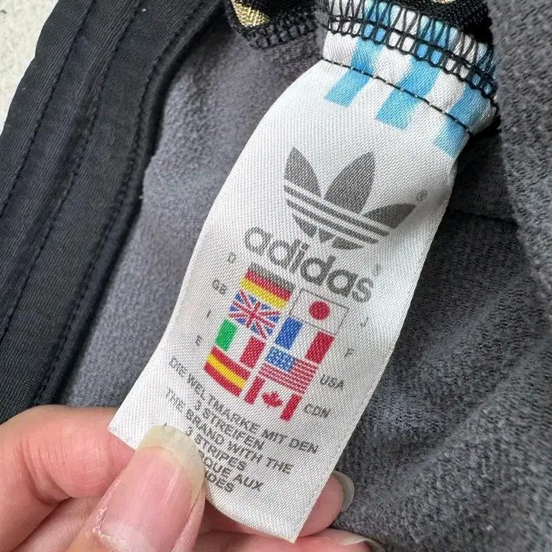 ADIDAS 트레이닝 팬츠 골드 스트라이프 100 8
