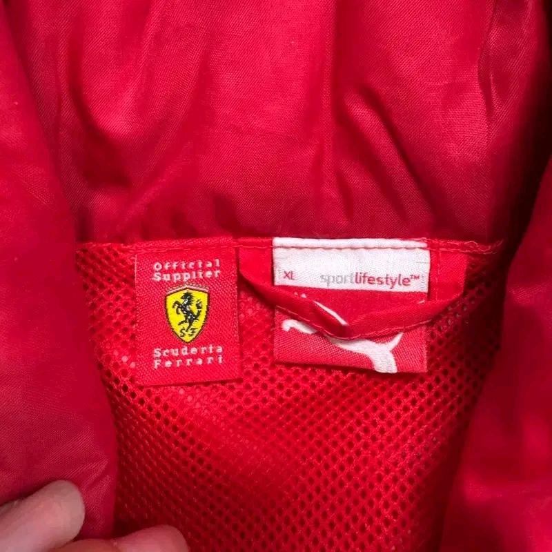 PUMA x FERRARI 집업 트랙 재킷 XL 6