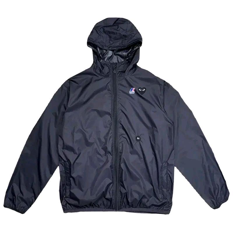 COMME DES GARCONS x KWAY 바람막이 재킷 XL 2