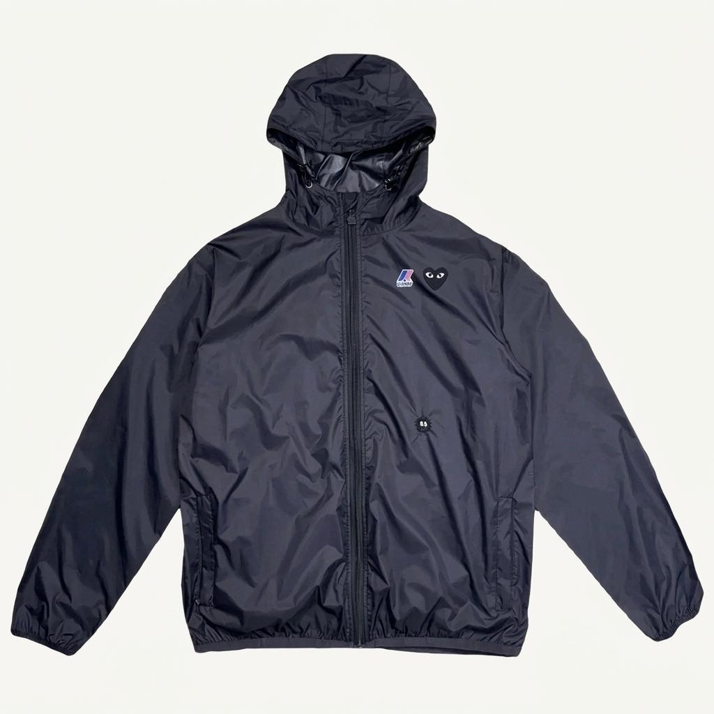 COMME DES GARCONS x KWAY 바람막이 재킷 XL 1