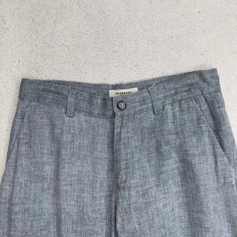 BURBERRY LONDON 팬츠 라이트 그레이 30 3