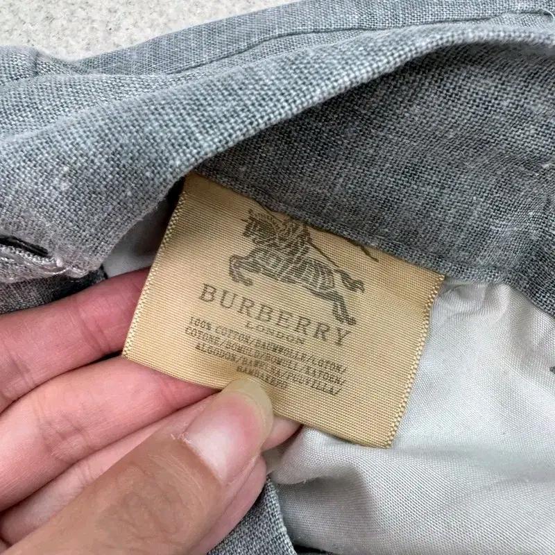 BURBERRY LONDON 팬츠 라이트 그레이 30 7