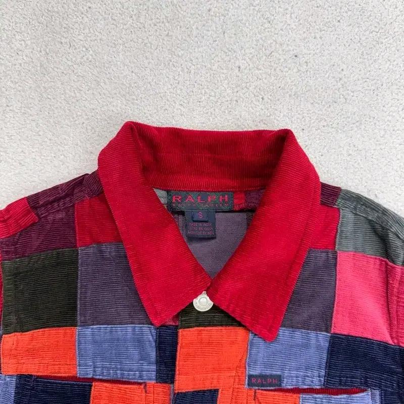 RALPH LAUREN 패치워크 코듀로이 베스트 & 스커트 세트 S 3