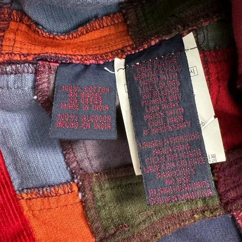 RALPH LAUREN 패치워크 코듀로이 베스트 & 스커트 세트 S 5