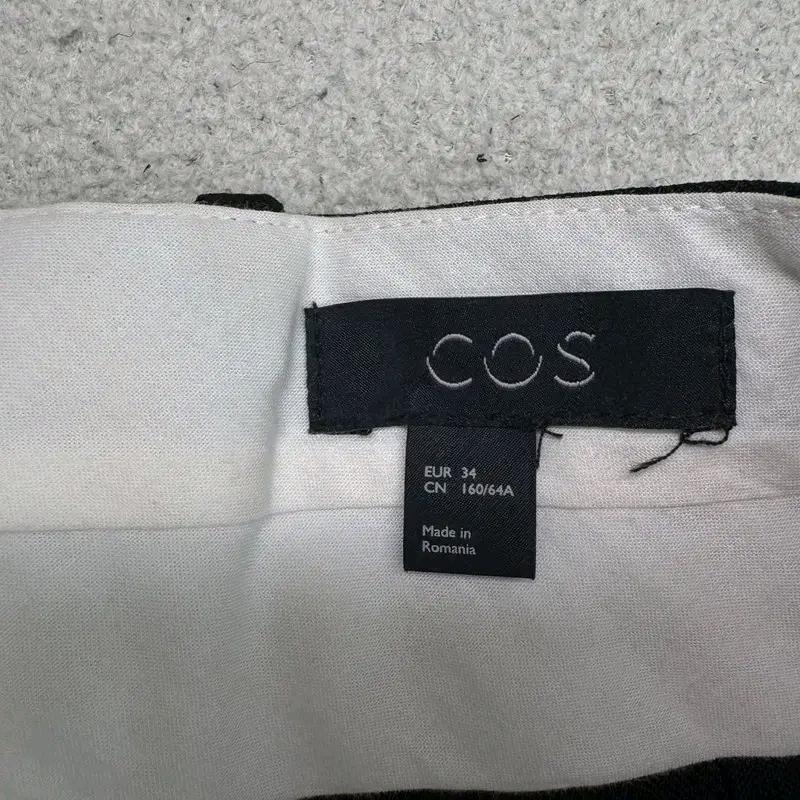 COS 스트레이트 슬랙스 블랙 34 4