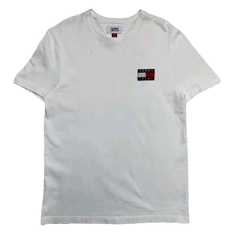 TOMMY JEANS 로고 반팔티 화이트 S 2