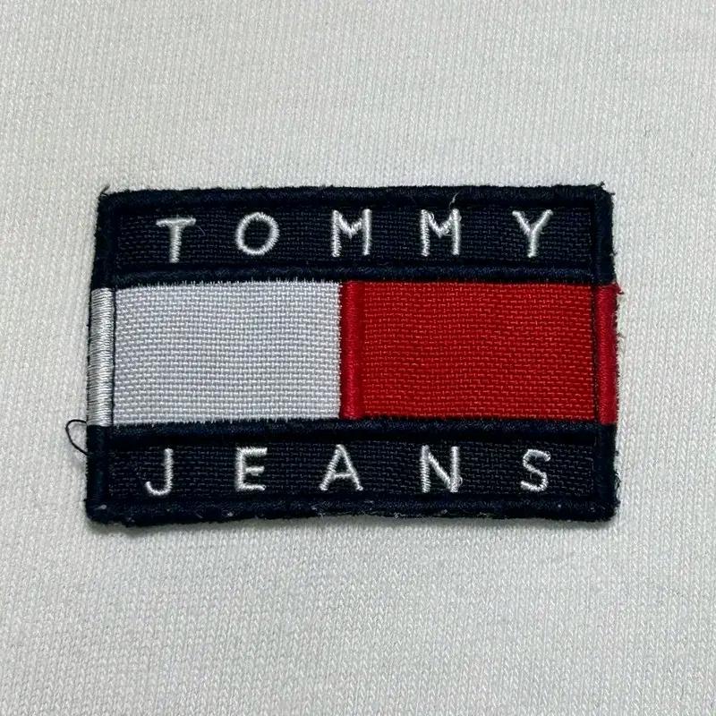 TOMMY JEANS 로고 반팔티 화이트 S 3