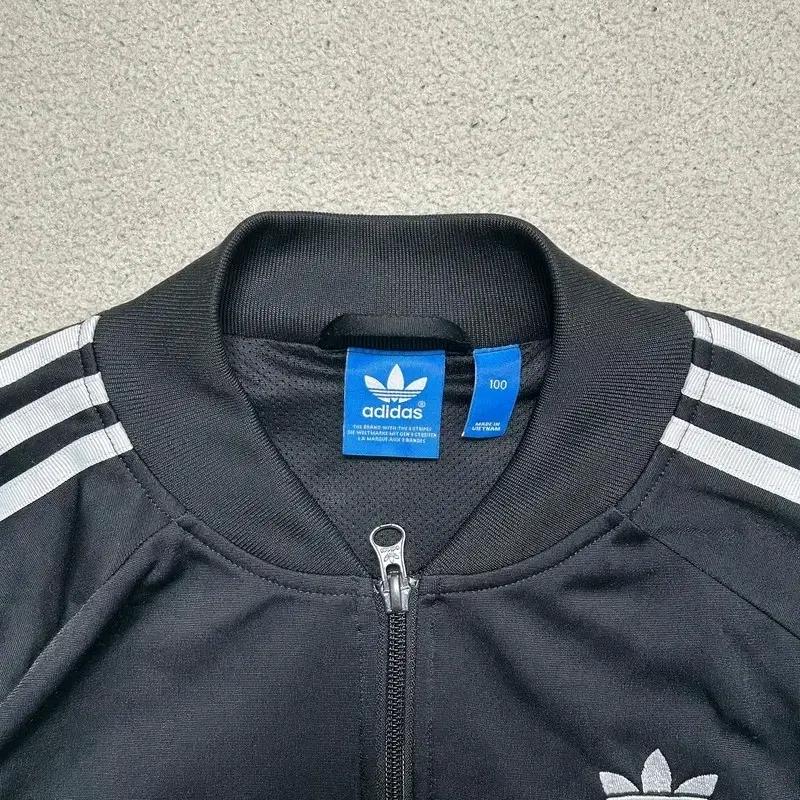 ADIDAS 트랙탑 져지 블랙 100 5