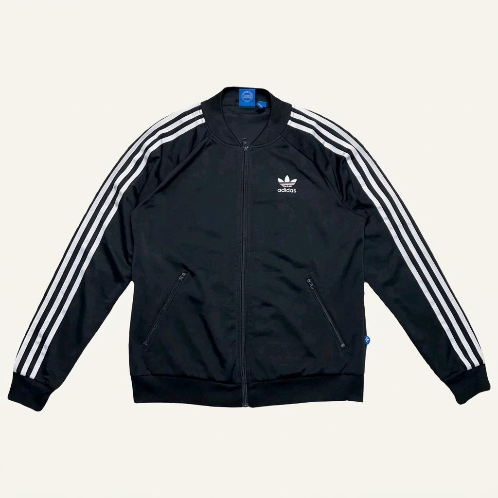 ADIDAS 트랙탑 져지 블랙 100 1