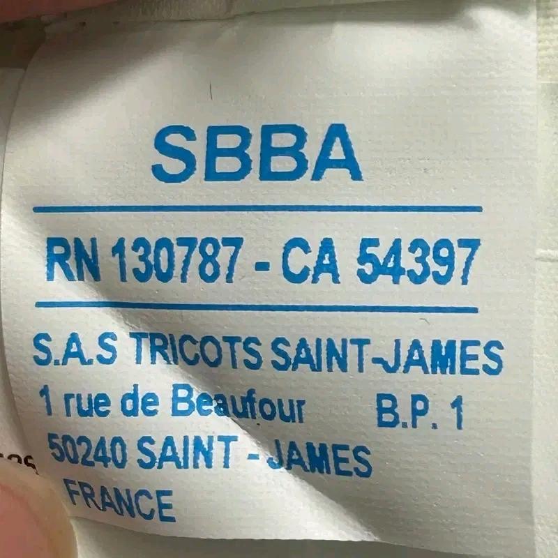 SAINT JAMES 스트라이프 롱슬리브 라이트블루 M 6
