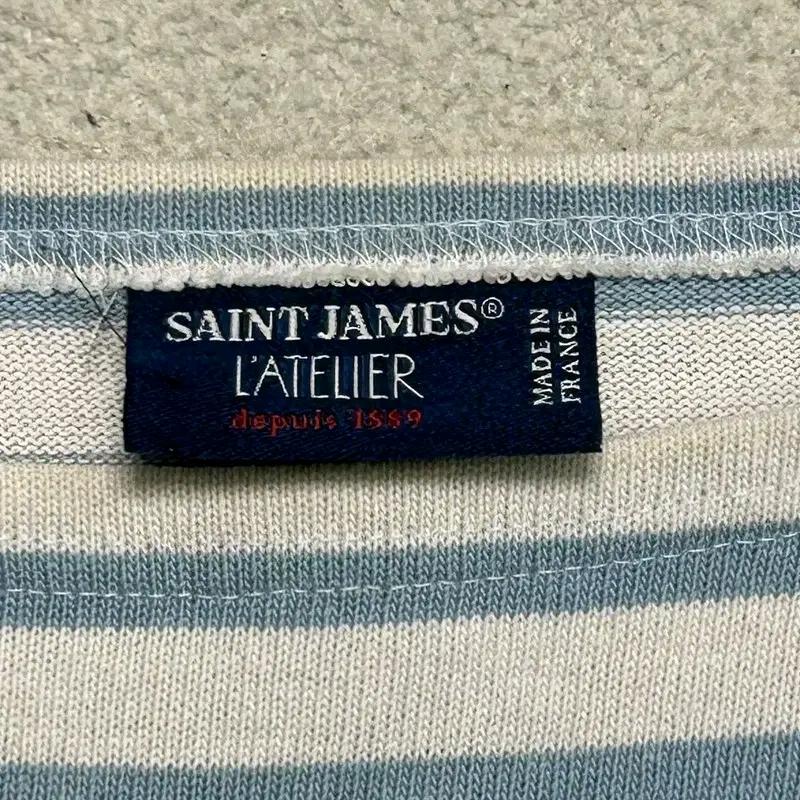 SAINT JAMES 스트라이프 롱슬리브 라이트블루 M 7