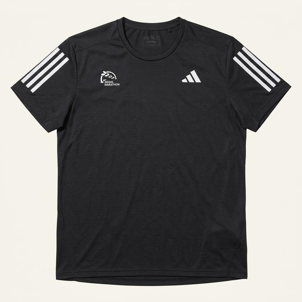 ADIDAS 서울 마라톤 반팔티 블랙 XL 1