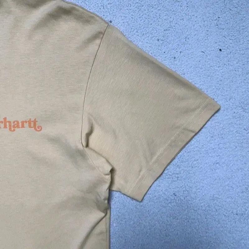 CARHARTT 반팔티 옐로우 XS 4