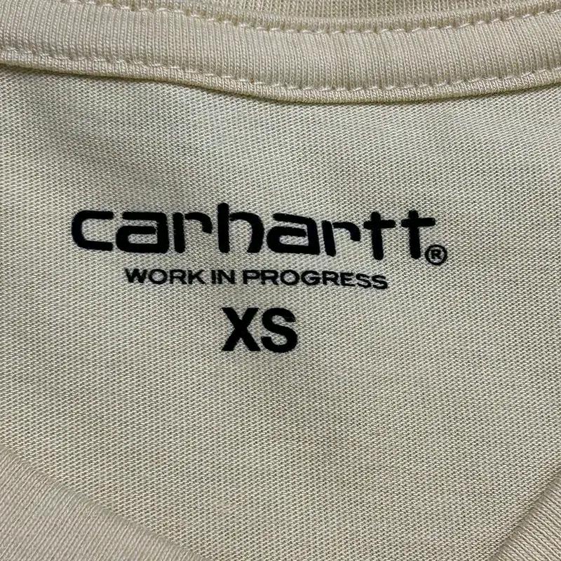 CARHARTT 반팔티 옐로우 XS 7