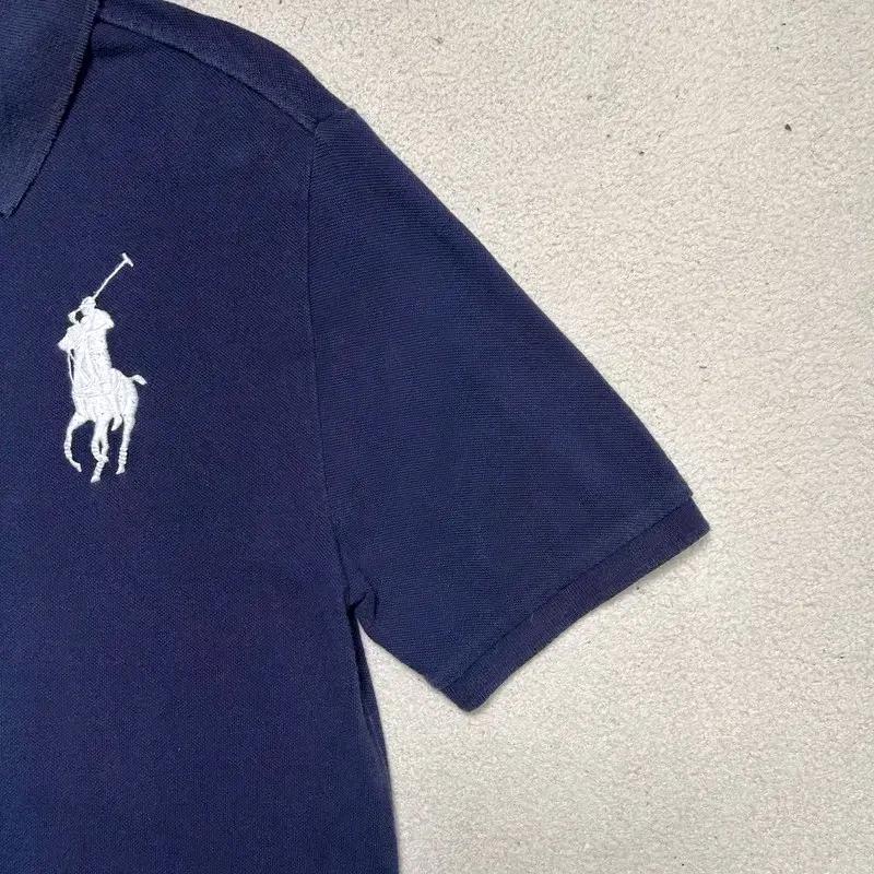 POLO RALPH LAUREN 보이즈 빅포니 네이비 pk 반팔티 L 4
