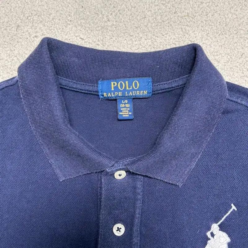 POLO RALPH LAUREN 보이즈 빅포니 네이비 pk 반팔티 L 6