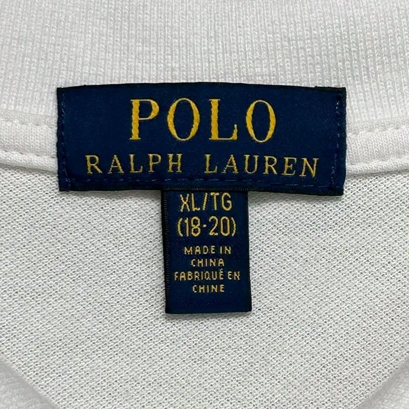 POLO RALPH LAUREN 보이즈 빅포니 치프키프 롱슬리브 화이트 XL 7