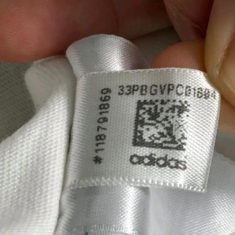 ADIDAS 파이어버드 로고티 화이트 8