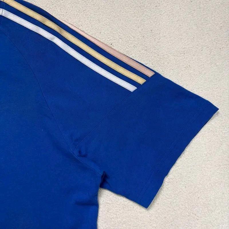 ADIDAS 프랑스 로고티 블루 L 5
