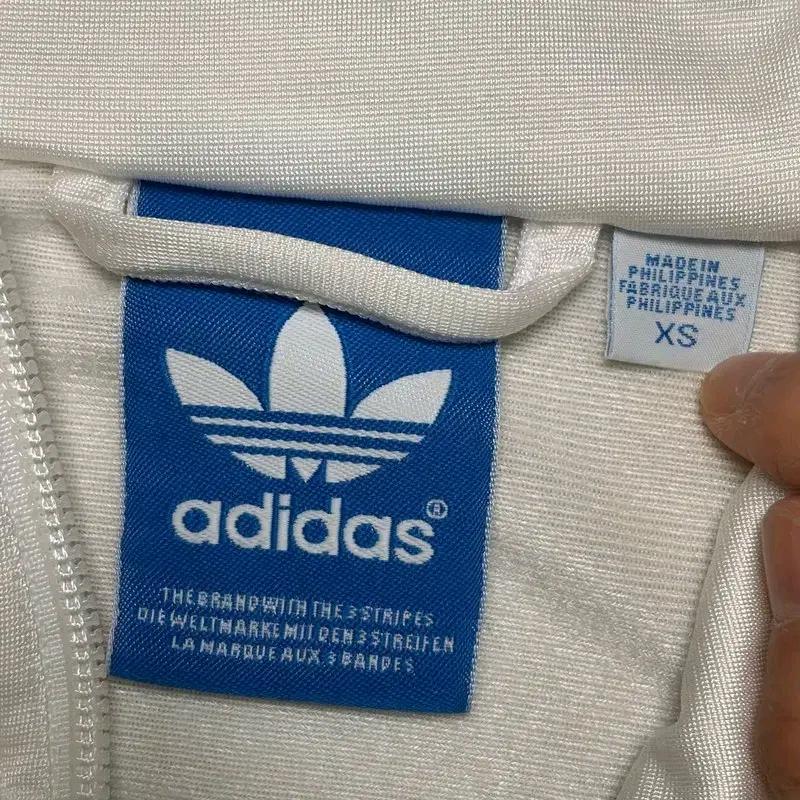 ADIDAS  구파이어버드 트랙탑 흰검 XS 4
