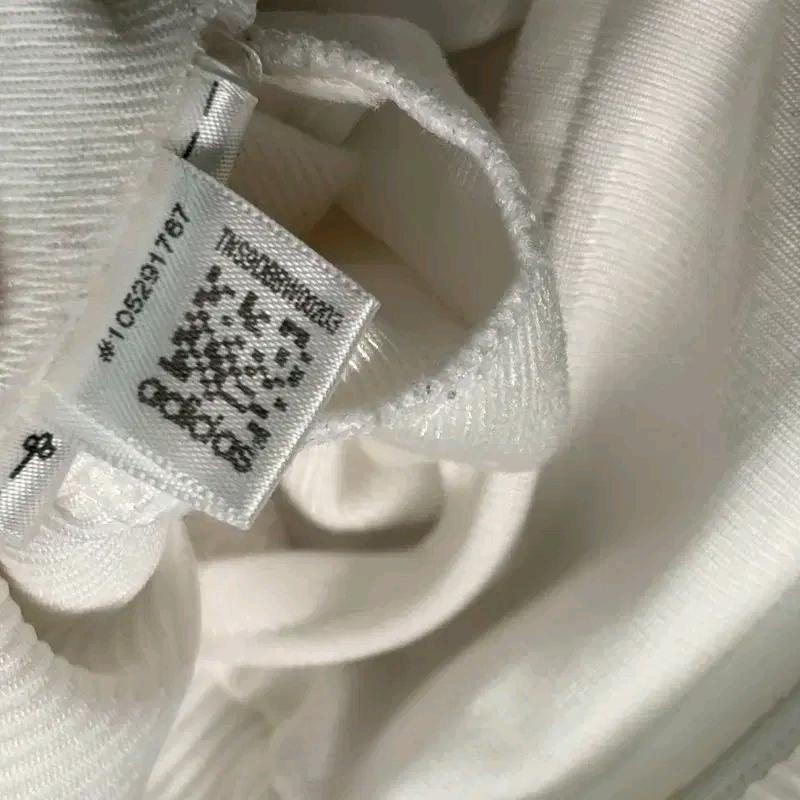 ADIDAS  구파이어버드 트랙탑 흰검 XS 6