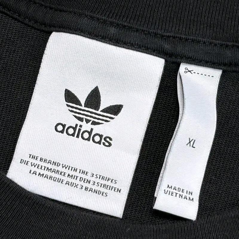 ADIDAS 파이어버드 로고티 블랙 XL 4